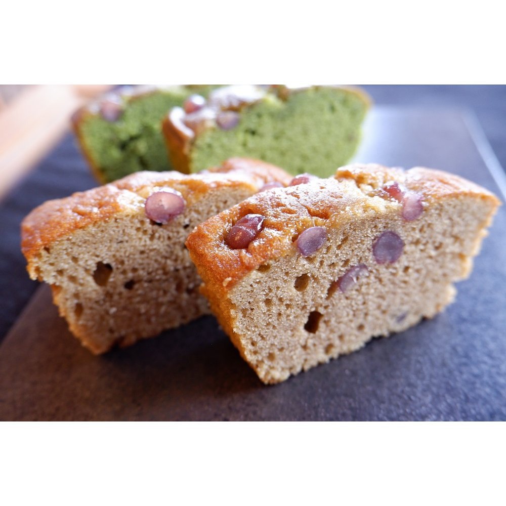 Kiyosen Handmade Pound Cake Premium Hojicha Dainagon Azuki 250g