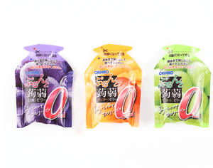 Konjac Jelly Fruit Snacks - Kyoho Grape, Muscat Grape & Mango, 24 Pieces, 0.63oz