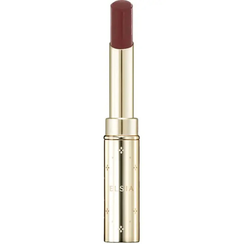Kose Elsia Platinum Complexion Up Lasting Rouge Br381 Brown 3.5g - Japanese Matte Lipstick Makeup