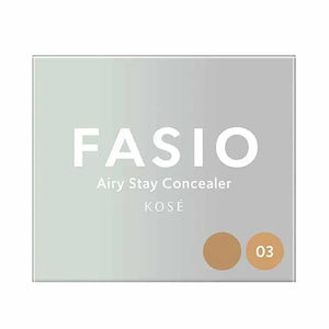 Kose Fasio Airy Stay Concealer 03 Beige Dark 1.5g - Cream Type Skincare