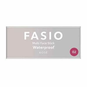 Kose Fasio Multi Face Stick 02 Baby Cheek - Japanese Makeup Products Skincare