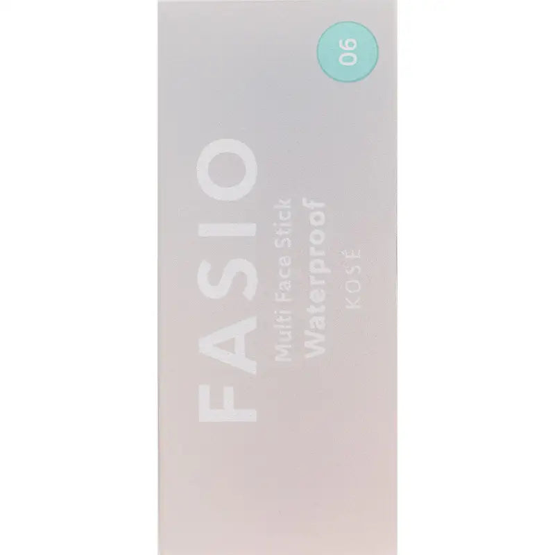 Kose Fasio Multi Face Stick 06 Mint Sparkle - Japanese Makeup Products Skincare