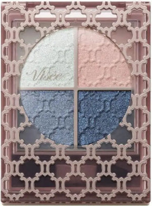 Kosé Visee Glossy Rich Eyes Creamy Base BL - 8 Smoky Navy System 4.5g - Japanese Makeup Brands