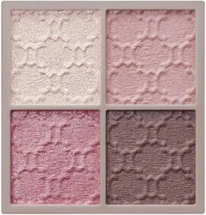 Kosé Visee Glossy Rich Eyes Creamy Base PK - 4 Mauve Pink 4.5g - Japan Eyeshadow Palette Makeup