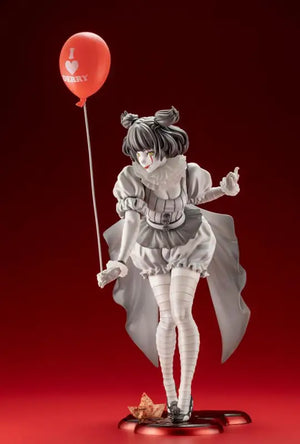 Kotobukiya 1/7 Scale Pvc Painted Pennywise Horror Bishoujo Figure (2017 Japan Monochrome Ver.)