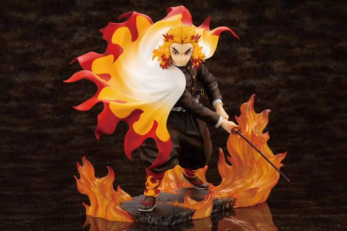 KOTOBUKIYA Artfx J Kyojuro Rengoku 1/8 Figure Demon Slayer: Kimetsu No Yaiba