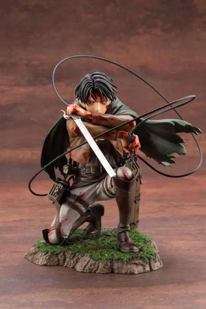 KOTOBUKIYA - Artfx J Levi Ackerman Fortitude Ver. 1/7 Figure Attack On Titan