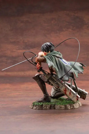 KOTOBUKIYA - Artfx J Levi Ackerman Fortitude Ver. 1/7 Figure Attack On Titan