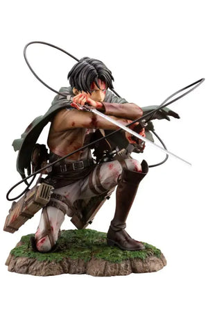 KOTOBUKIYA - Artfx J Levi Ackerman Fortitude Ver. 1/7 Figure Attack On Titan