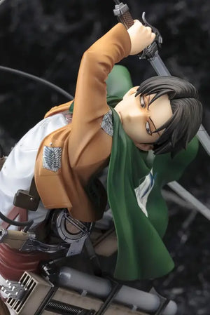 KOTOBUKIYA Artfx J Levi Ackerman Renewal Package Ver. 1/8 Figure Attack On Titan