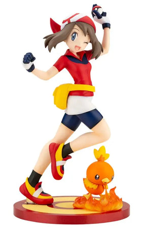 KOTOBUKIYA Artfx J May With Torchic 1/8 Figure Pokemon