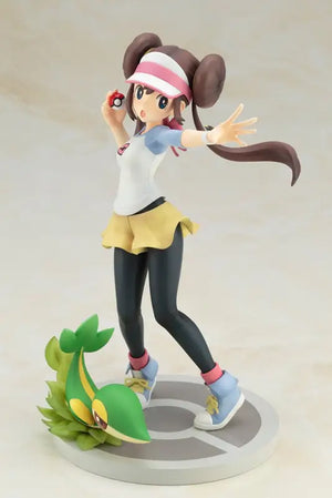 KOTOBUKIYA Artfx J Rosa With Snivy 1/8 Figure Pokemon
