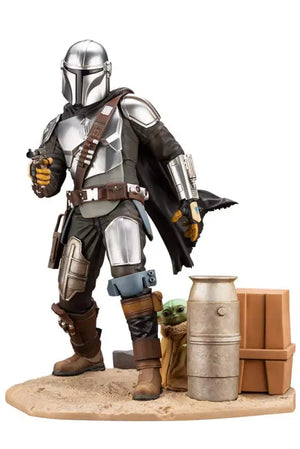 KOTOBUKIYA Artfx Mandalorian & The Child 1/7 Figure Star Wars: