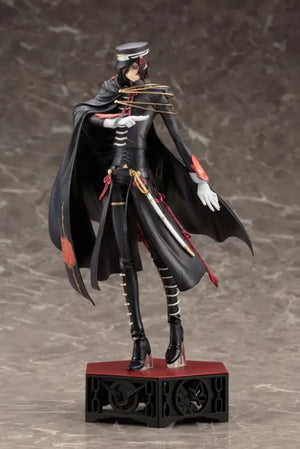 KOTOBUKIYA Pp677 Artfx J Lelouch Code Black 1St Live Encore! Version Pvc 1/8 Scale