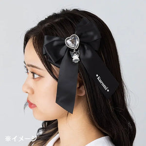 Kuromi Ribbon Hair Clip (Secret Melokuro)