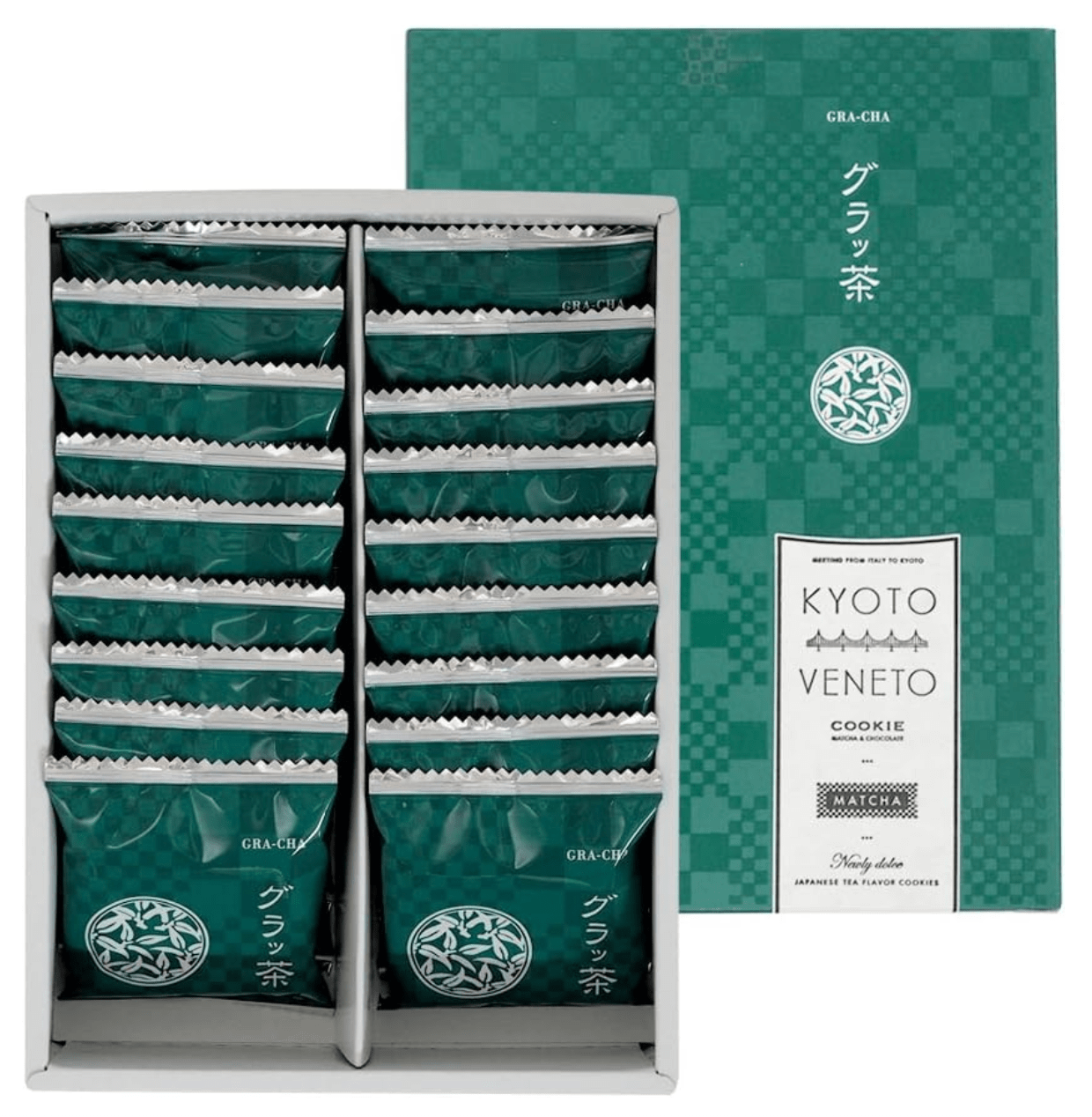 Kyoto Veneto Glazed Tea, 18 Pieces