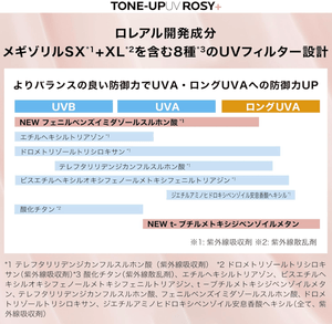 La Roche Posay Tone Up Rose + UV Base SPF 50+ PA++++ (30ml)