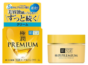 Hada Labo Gokujyun Premium Face Cream, 50g, intense hydration, ideal for dry and sensitive skin