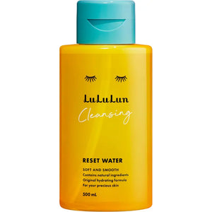 Lululun Cleansing Reset Water Soft And Smooth 500ml - Japanese Makeup Remover Skincare