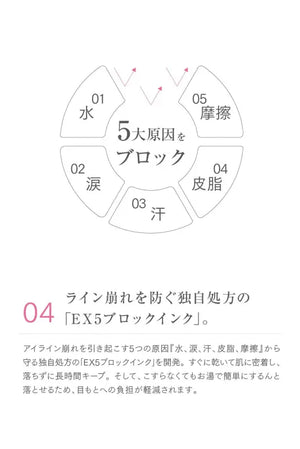 Lumiurglas Skilless Liner Liquid Eyeliner 03. Chestnut Brown - Eyes Makeup Cosmetics From Japan