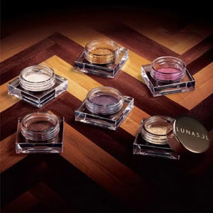 Lunasol Glam Wink Jewelry EX03 Dark Sequin 0.3g - Japanese Single Color Eyeshadow Makeup