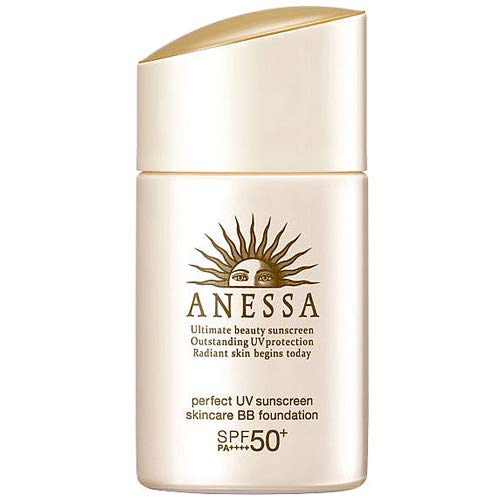 Shiseido Anessa Perfect UV Skin Care BB Foundation A #1 Japan, 25ml, SPF50+ PA++++, ideal for sun protection