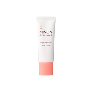 25g Minon Amino Moist Bright Up Base UV Sensitive Skin Makeup Base, brightening effect, designed for sensitive skin