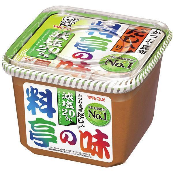 Marukome Ryotei no Aji Miso Paste with Dashi Low Sodium 750g - YOYO JAPAN