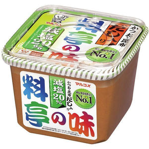 Marukome Ryotei no Aji Miso Paste with Dashi Low Sodium 750g - YOYO JAPAN