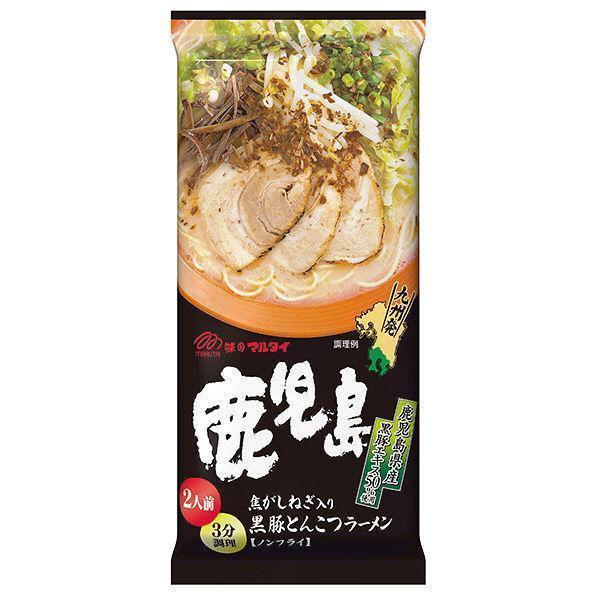Marutai Kagoshima Kurobuta Tonkotsu Instant Ramen (Pack of 3) - YOYO JAPAN