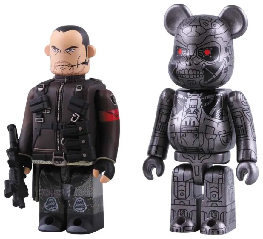 MEDICOM Kub + Bear - 15 Terminator Kubrick John Connor & T - 600 4530956301778