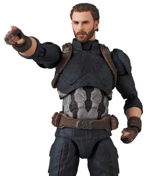 Medicom Toy Mafex No.122 Captain America (Infinity War Ver.) Marvel Figure Toys