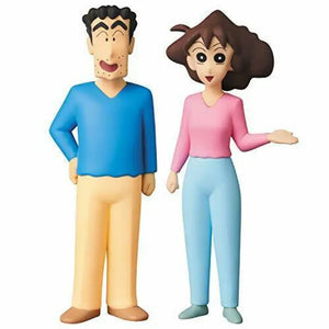 Medicom Toy Udf Crayon Shin - chan Hiroshi & Misae Figure - Scale