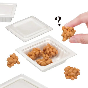 Megahouse Natto (Fermented Soybeans) Kaitai Puzzle Series Japanese Cuisine - Toys & Games