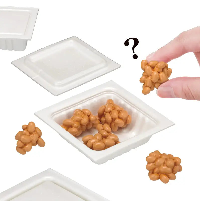 Megahouse Natto (Fermented Soybeans) Kaitai Puzzle Series Japanese Cuisine - Toys & Games