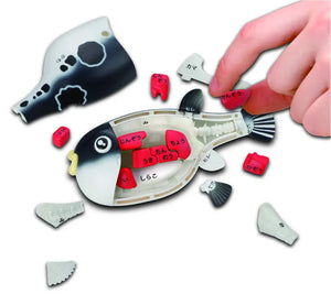 Megahouse Puffer Fish (Fugu) Kaitai Puzzle (34 Pieces) Buy Japanese Building Toy Animal
