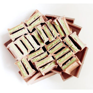 Meiji Matcha Chocolate Green Tea Filled Milk Chocolate 26 Pieces - YOYO JAPAN