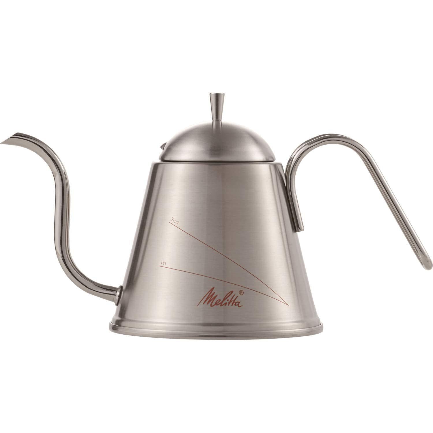 Melitta Aroma Kettle Pour Over Goose Neck Kettle MMK20-1S - YOYO JAPAN