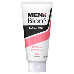 Men's Bioré Facial Wash Moisturizing Face Cleanser For Men 130g - YOYO JAPAN