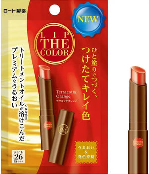 Mentholatum lip The color terracotta orange 2.0g SPF26 PA +++ - Skincare