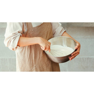 Enzo Stainless Steel Mixing Bowl perfect for mixing, baking, and meal prep