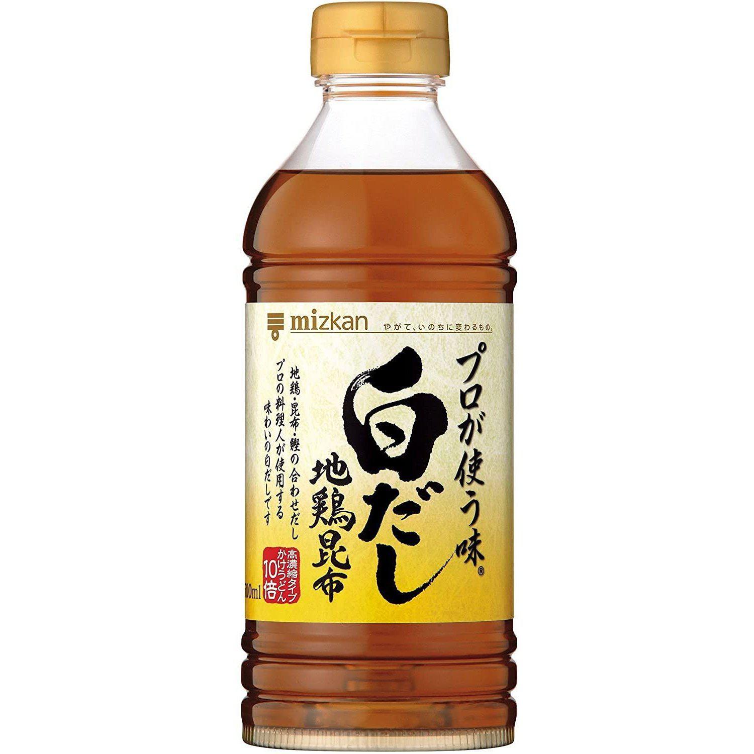 Mizkan Shiro Dashi Sauce Professional Taste 500ml - YOYO JAPAN
