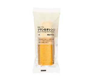 Muji Baumkuchen Blanc & Orange (5 pcs)