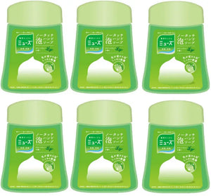 Muse No Touch Foam Hand Soap Refill 250Ml (250 Uses) Japan Bulk Purchase 6 - Pack Automatic Dispenser