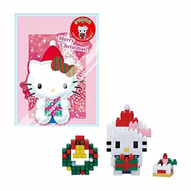 Nanoblock Christmas Present Hello Kitty Nbgc_001