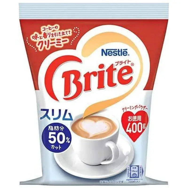 Nestle Japan Brite Creaming Powder Bag 400g - Large Size Food and Beverages