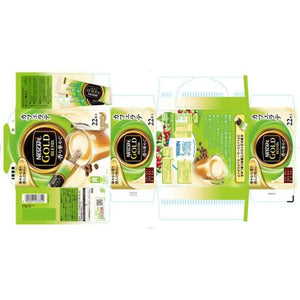 Nestle Japan Nescafe Gold Blend Fragrant Gorgeous Cafe Latte 22 Sticks - Instant Coffee Food and Beverages