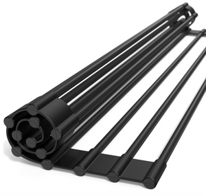 Latuna Dish Drying Rack, Black (42 x 24 cm) - YOYO JAPAN