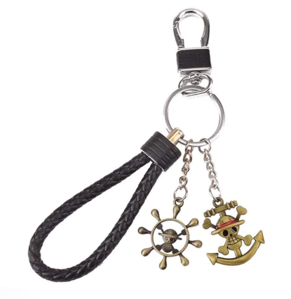 One Piece Straw Hat Skull Keychain - YOYO JAPAN