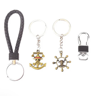 One Piece Straw Hat Skull Keychain - YOYO JAPAN